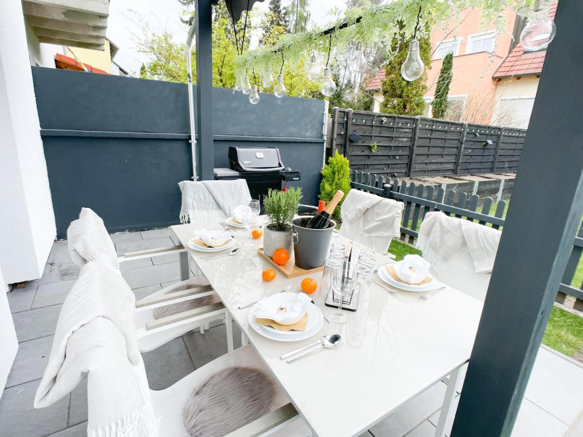 M-Style 01 Apartment Mit Terrasse Und Gasgrill, 24H Self-Check-In, Free Parking, Netflix Nürnberg Eksteriør billede